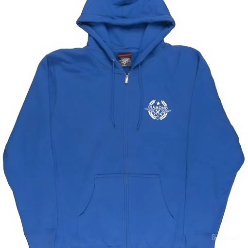 Diamond Supply Co – World Champion 1998 Hoodie (Blue)